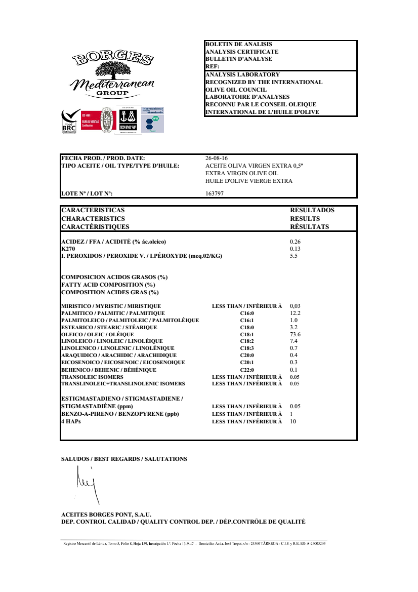 Borges Lab Test Report_1L EV