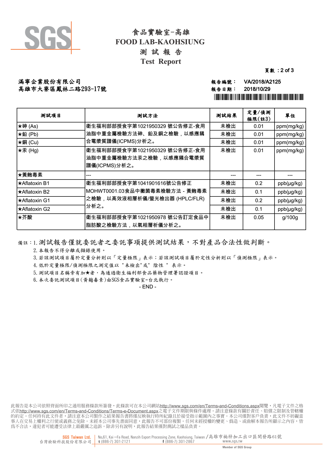 韓國千年味人初榨冷壓南瓜籽油，經SGS檢驗合格