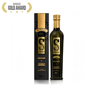 Sybaris頂級奢華橄欖油500ml－百年老樹單一品種Hojiblanca頂級橄欖果，全程溫控14~20℃第一道初榨冷壓，國際最佳橄欖油大賽金牌。